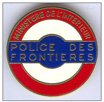 POLICE - POLICE DES FRONTIERES - Police & Gendarmerie