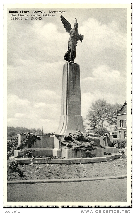 PK Boom Monument Gesneuvelden - Boom