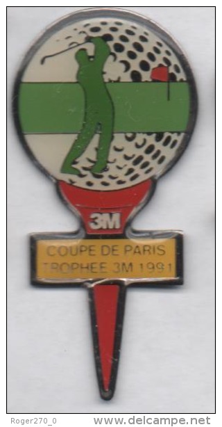 Golf , Coupe De Paris , 3M , 1991 - Golf