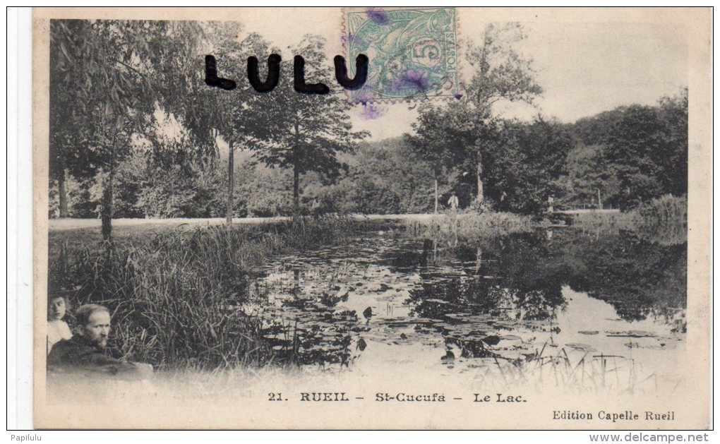 DEPT 92 , Rueil , St Cucufa Le Lac - Rueil Malmaison