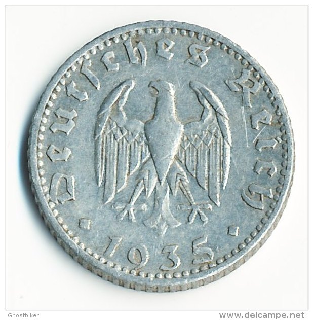 50 Reichspfennig - 1935 J - 50 Reichspfennig