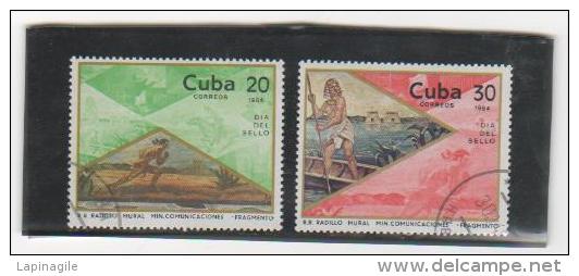 CUBA 1984 YT N° 2546 - 2547 Oblitérés - Gebruikt