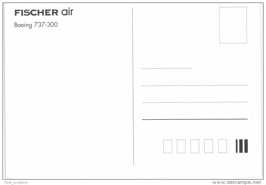 Thème -  Avion -  FISCHER Air - Boeing 737-300 - 1946-....: Moderne
