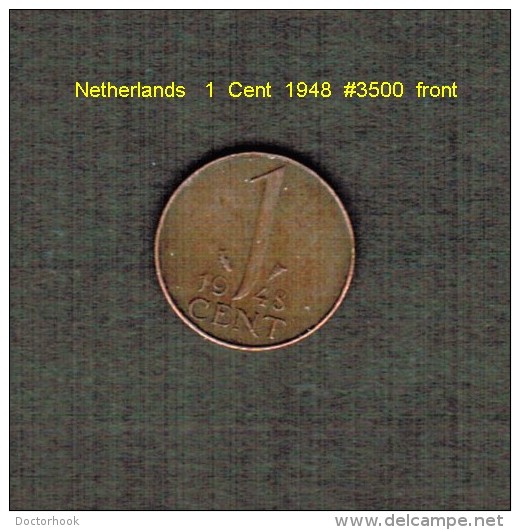 NETHERLANDS    1  CENT   1948  (KM # 175) - 1 Cent