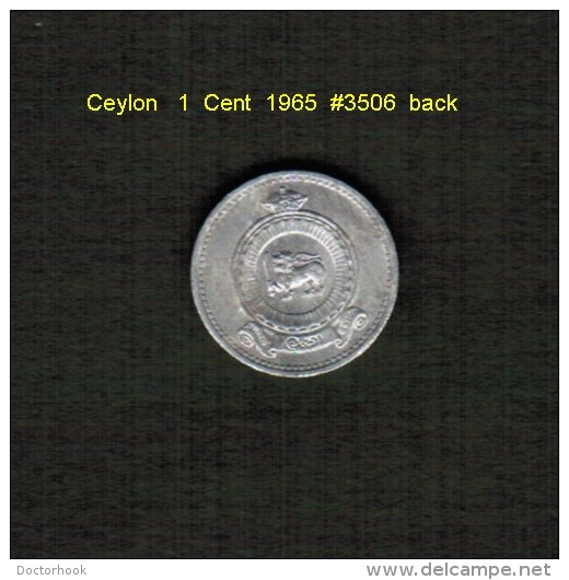 CEYLON    1  CENT   1965  (KM # 127) - Kolonies