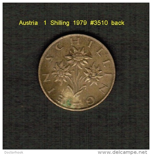 AUSTRIA    1  SCHILLING  1979  (KM # 2886) - Austria