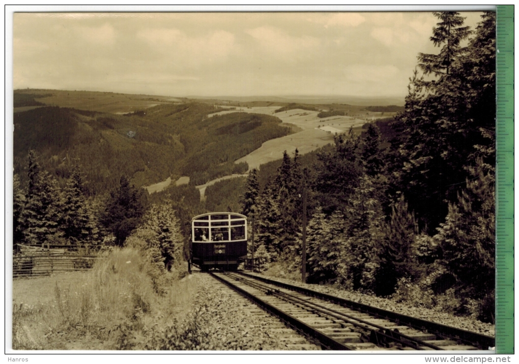 Oberweißbach, Bergbahn,  Verlag: Dick, Erlbach, Postkarte, Erhaltung: I-II, Unbenutzt - Oberweissbach