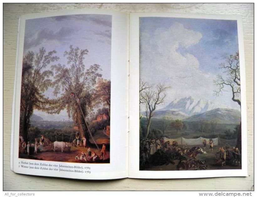 Book With Color Photos Of Paintings, Maler Und Werk HACKERT, 5 Scans - Art