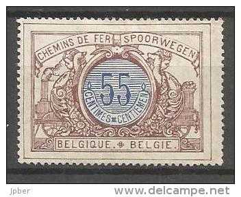 Belgique - N244 - Chemin De Fer - N°TR36  (*) - Used