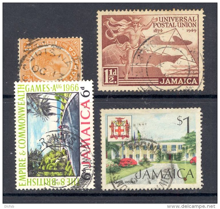 JAMAICA, Postmarks &acute;CHRISTIANA, CLAREMONT, BROWN'S TOWN, CONSTANT SPRING&acute; - Jamaïque (...-1961)