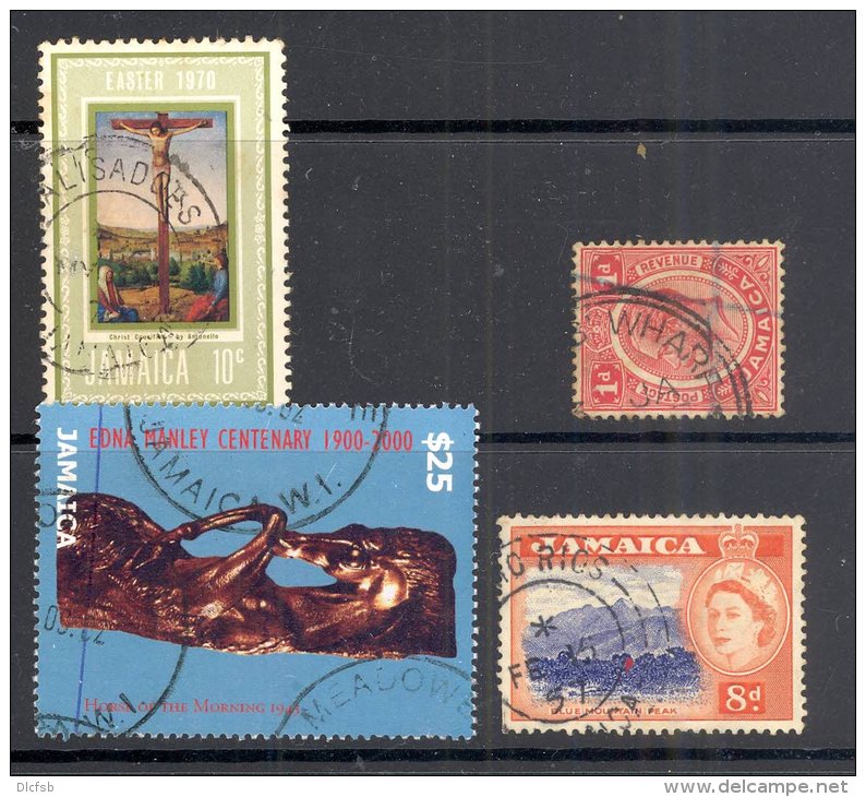 JAMAICA, Postmarks &acute;PALISADOES, MYERS WHARF, MEADOWBRIDGE, OCHO RIOS&acute; - Jamaica (...-1961)