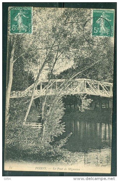 N°82  -  POISSY - Le Pont De Migneaux      - Dak60 - Poissy