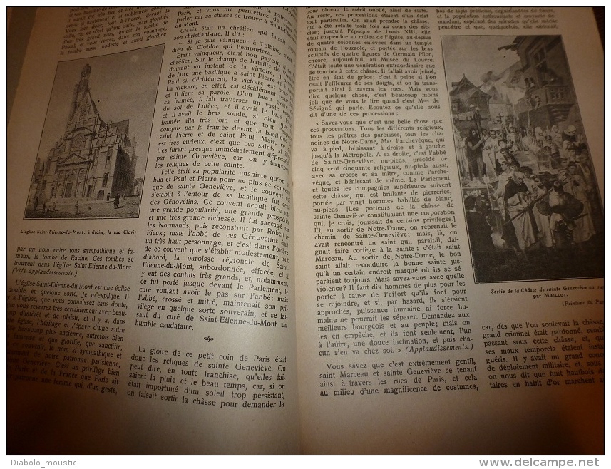 1909 Journal De L'Université Des Annales: En Inde; L'Observatoire ; Saint-Etienne-du-Mont; - 1901-1940