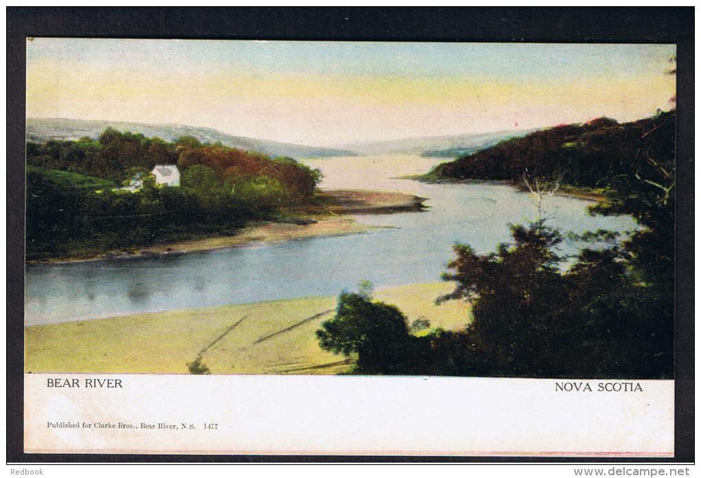 RB 962 - Early Canada Postcard - Bear River - Nova Scotia - Autres & Non Classés