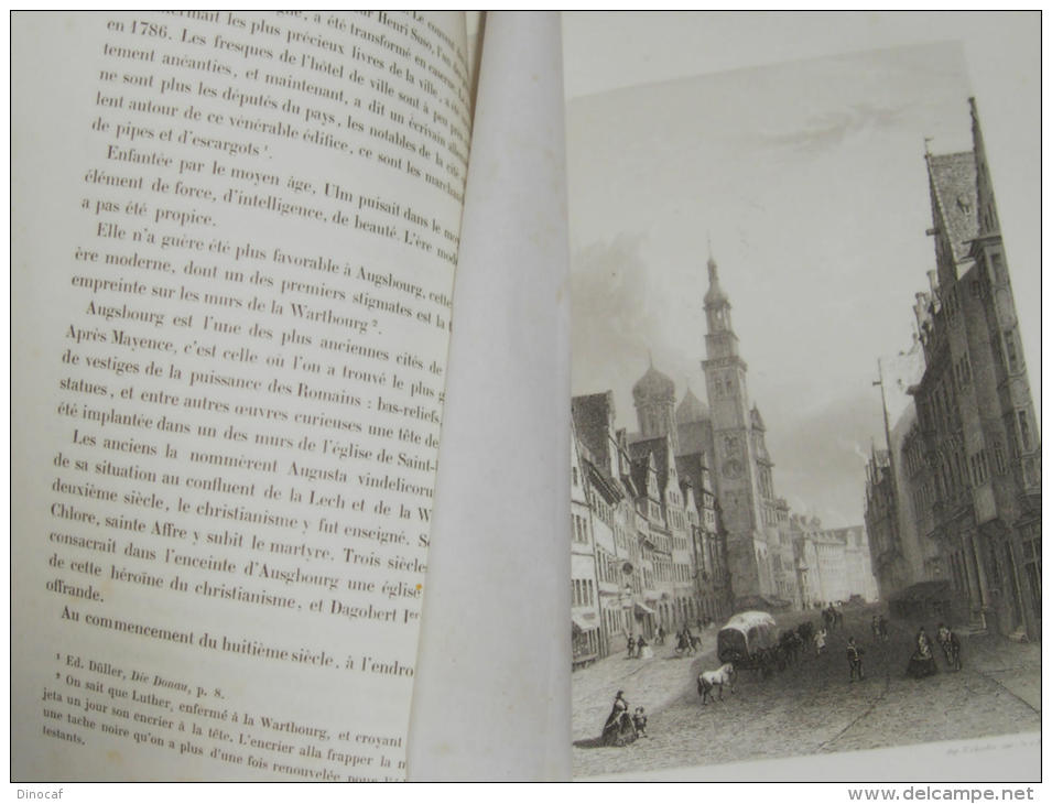 Voyage Pittoresque En Allemagne. Partie Meridionale. 24 Engravings °°1859°°, 504 Pp - 3. Era Moderna (av. 1789)