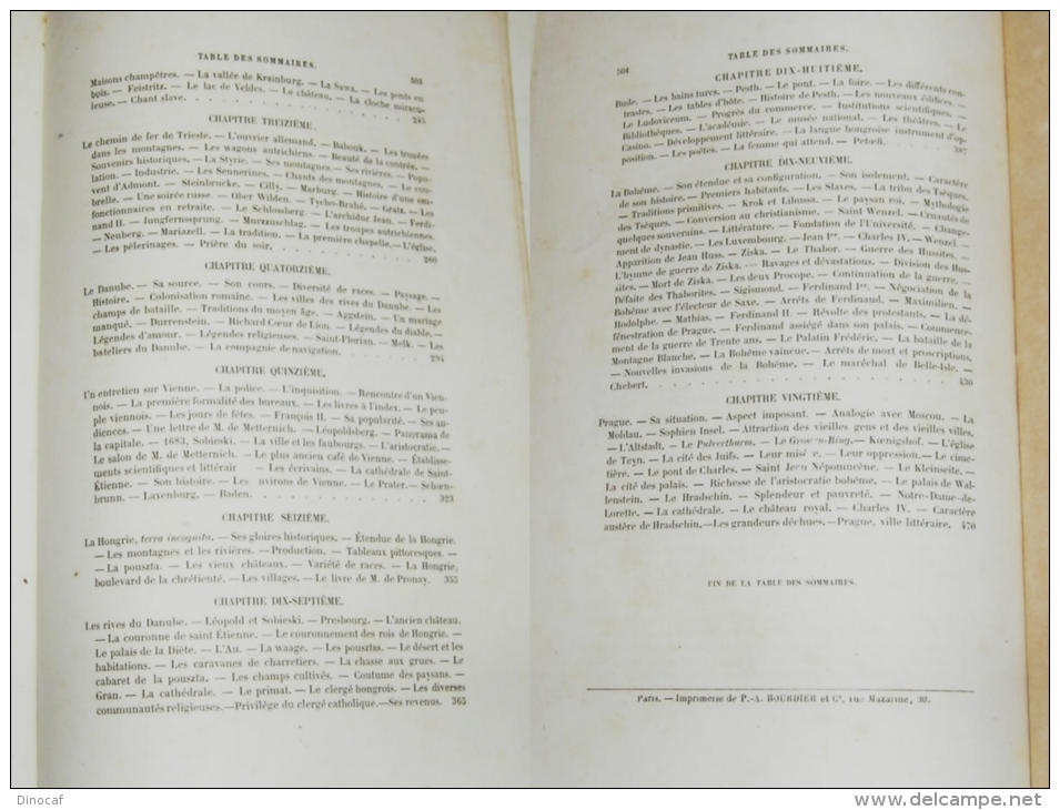 Voyage pittoresque en Allemagne. Partie meridionale. 24 engravings °°1859°°, 504 pp