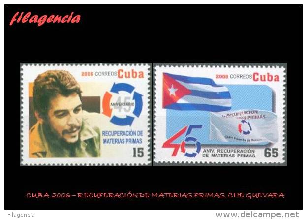 AMERICA. CUBA MINT. 2006 45 ANIVERSARIO DEL MOVIMIENTO DE RECUPERACIÓN DE MATERIAS PRIMAS - Neufs