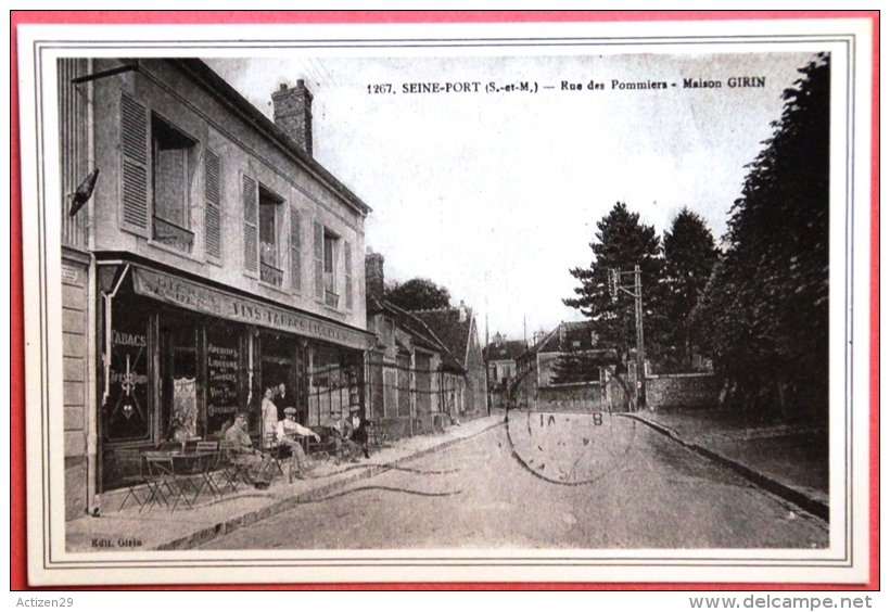 Seine Port - Rue Des Pommiers Association Pour La Sauvegarde De Seine Port Et Ses Environs - Otros & Sin Clasificación