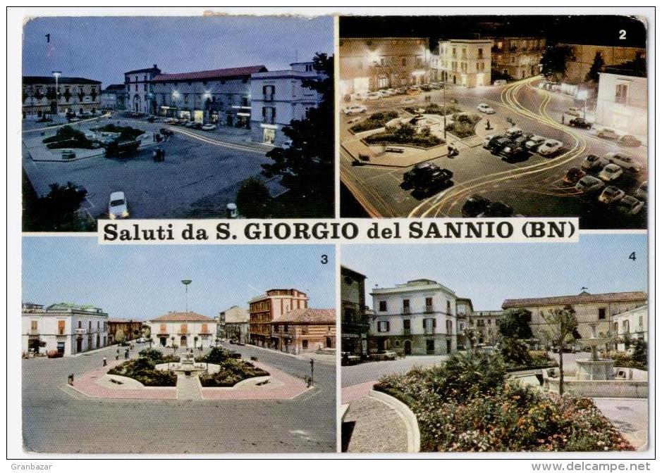 SAN GIORGIO DEL SANNIO, SALUTI E VEDUTINE, VG 1983, FINESTRELLE, FORMATO GRANDE    **** - Benevento