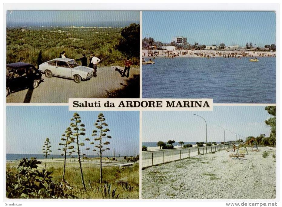 ARDORE MARINA, SALUTI E VEDUTINE, FINESTRELLE, FORMATO GRANDE    **** - Reggio Calabria