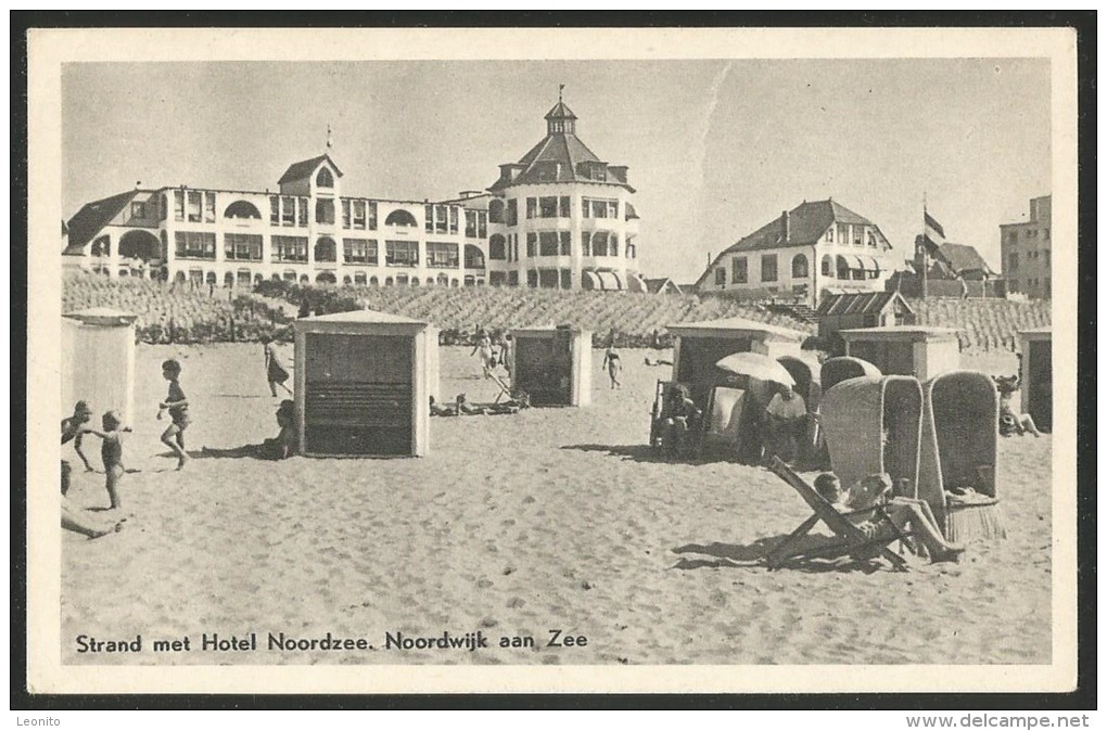 NORDWIJK AAN ZEE Strand Met Hotel NOORDZEE - Noordwijk (aan Zee)