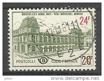 Belgique - N253 - Chemin De Fer - N°373 Obl. - Bruxelles Ancienne Gare Du Nord - Oblitérés