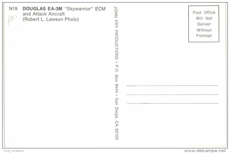 Thème -  Avion - John Fry Productions - US Air Force - Douglas EA 3M Skywarrior ECM And Attack Aircraft - 1939-1945: 2. Weltkrieg