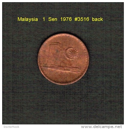 MALAYSIA    1  SEN  1976  (KM # 1) - Maleisië