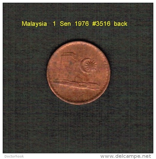 MALAYSIA    1  SEN  1976  (KM # 1) - Malaysia