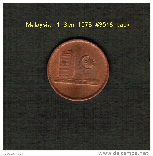 MALAYSIA    1  SEN  1978  (KM # 1) - Malaysia