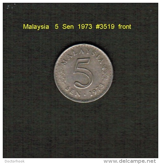 MALAYSIA    5  SEN  1973  (KM # 2) - Malaysie