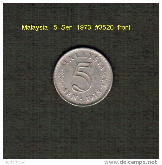 MALAYSIA    5  SEN  1973  (KM # 2) - Malaysia