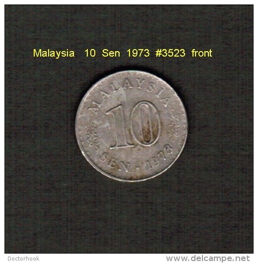 MALAYSIA    10  SEN  1973  (KM # 3) - Maleisië