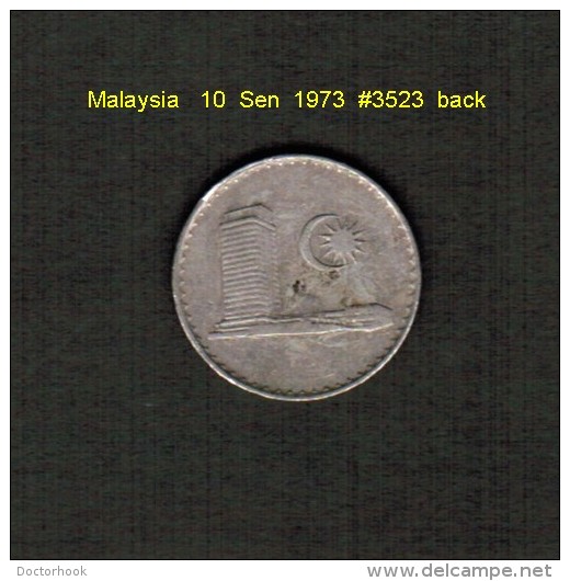 MALAYSIA    10  SEN  1973  (KM # 3) - Malaysia