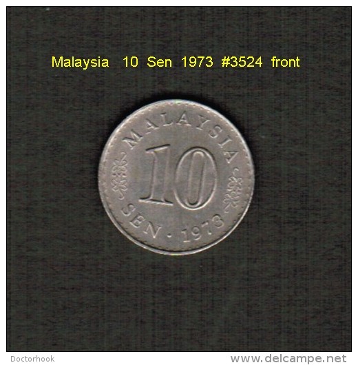 MALAYSIA    10  SEN  1973  (KM # 3) - Malesia