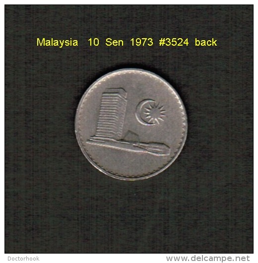 MALAYSIA    10  SEN  1973  (KM # 3) - Malaysie