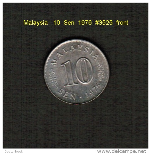 MALAYSIA    10  SEN  1976  (KM # 3) - Malaysia