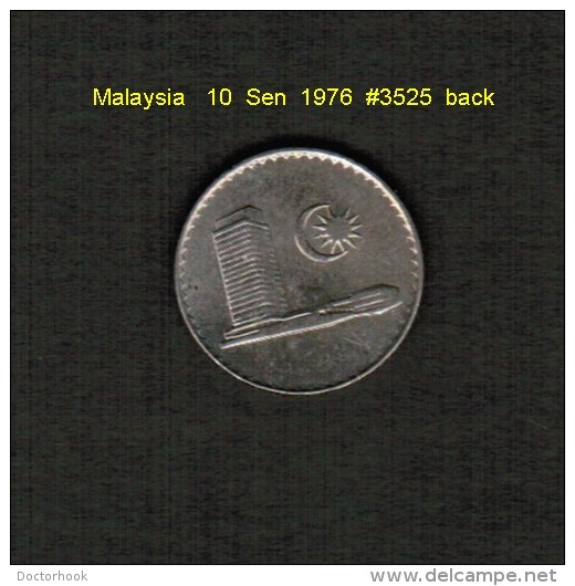 MALAYSIA    10  SEN  1976  (KM # 3) - Malaysie