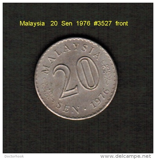 MALAYSIA    20  SEN  1976  (KM # 4) - Maleisië