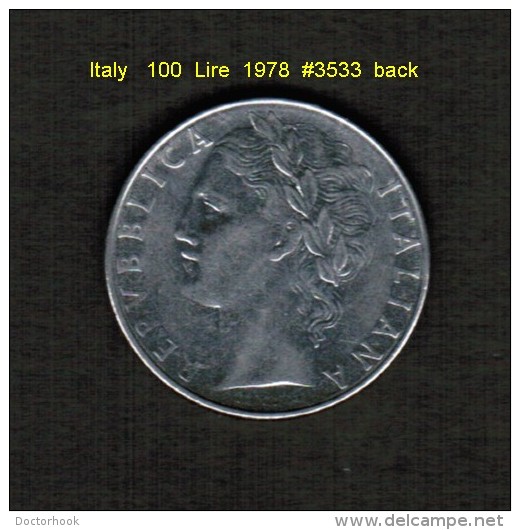 ITALY    100  LIRE  1978  (KM # 96) - 100 Lire