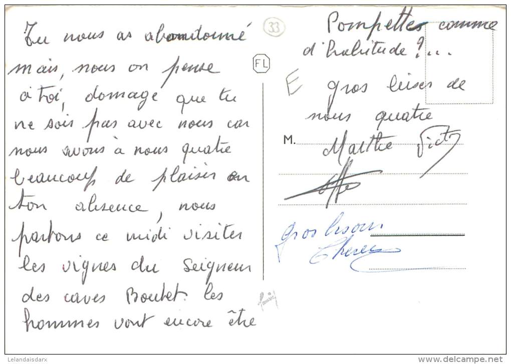 CPSM      Ecrivez Moi Sauveterre De Guyenne      P  812 - Other & Unclassified