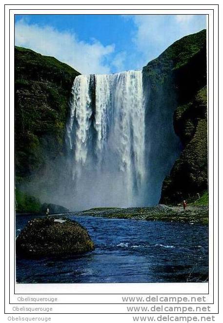 ISLAND SKOGAFOSS 1972 - Iceland