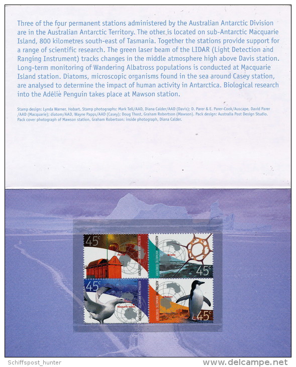 ANTARCTIC, AAT , Presentation Pack, Michel-No. 149/52 MNH, Look Scans !! - Antarctische Expedities