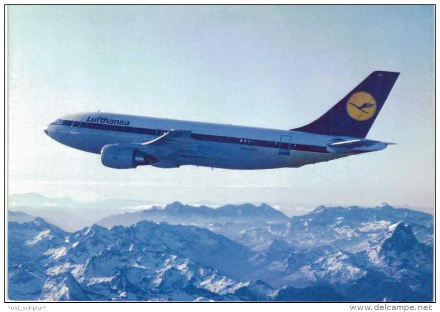 Thème -  Avion - Lufthansa - Airbus A310 - VOIR ETAT - 1946-....: Moderne