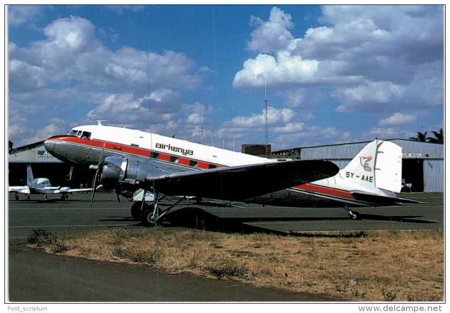 Thème -  Avion - PI Leconte 824  - Air Kenya Douglas DC 3 5Y AAE NAirobi - 1946-....: Moderne