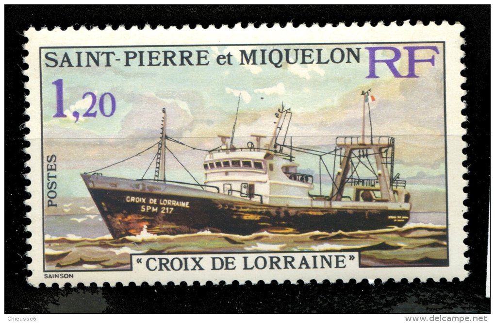St Pierre Et Miquelon*  N° 453 - Bataeu De La Grande Pêche. - Unused Stamps