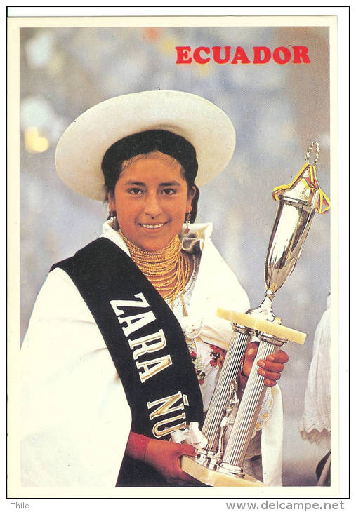 Reina Indigena Otavalena - Indian Queen From Otavalo City - Ecuador