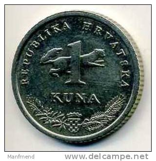 Croatia - 2007 - KM 9.1 - 1 Kuna - VF+ - Kroatien