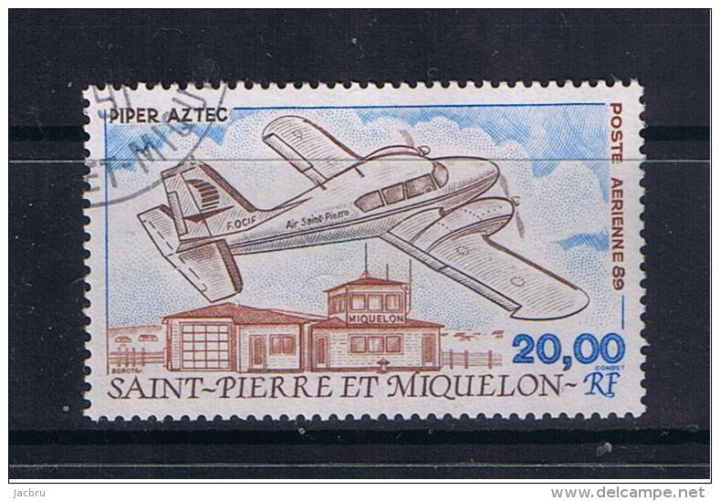 N° 68 Avion D'Air Saint Pierre En Vol - Oblitérés