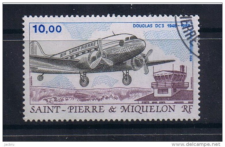 N° 67 Douglas DC3 D'Air Saint Pierre - Used Stamps